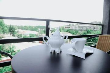 Фото номера Стандартный двухместный номер с 2 отдельными кроватями Отель Central Hotel г. Цхалтубо 22